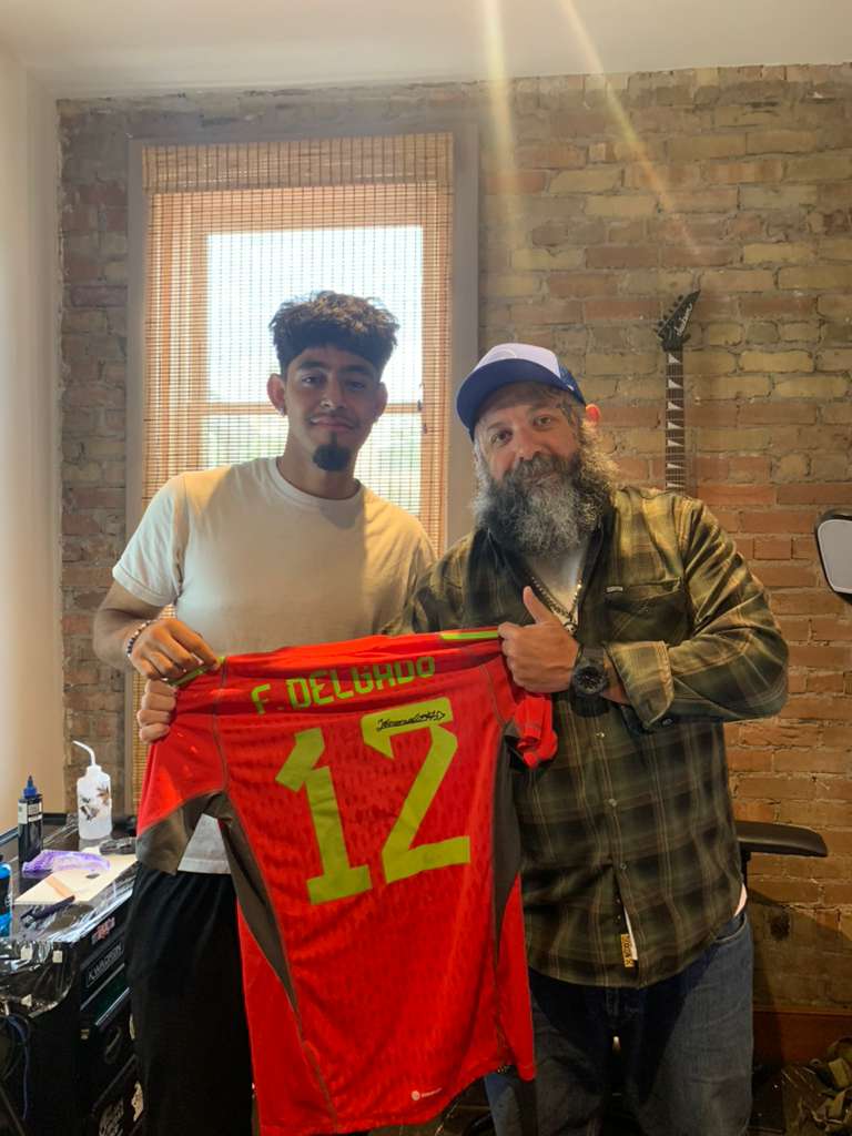 Photos with players