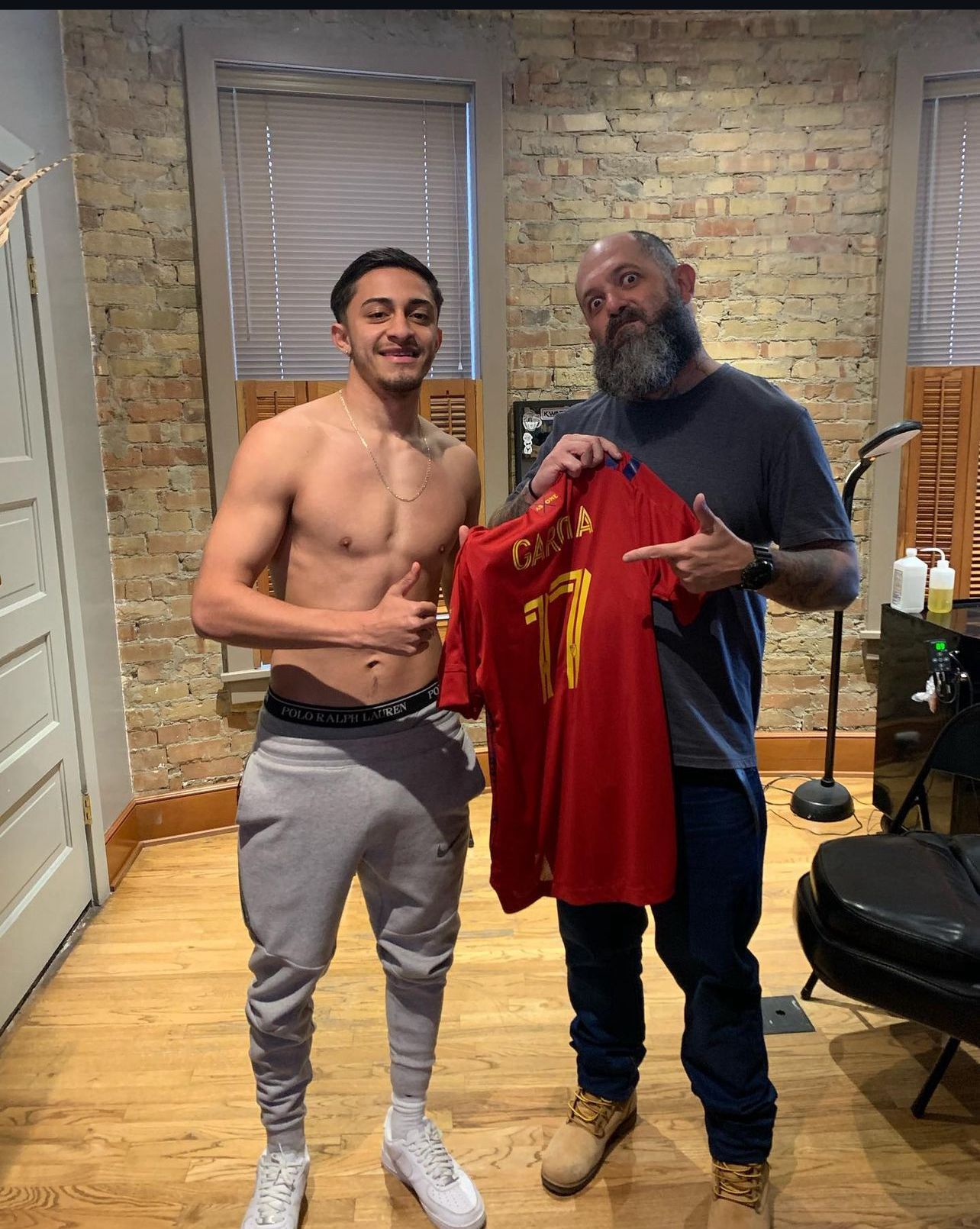 Photos with players